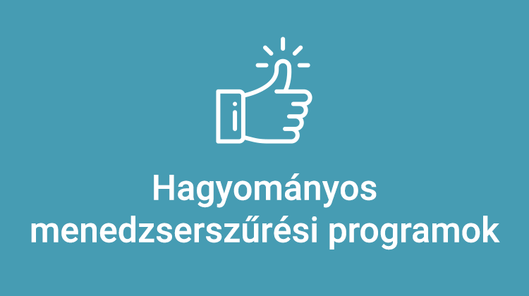 Hagyományos menedzserszűrési programok